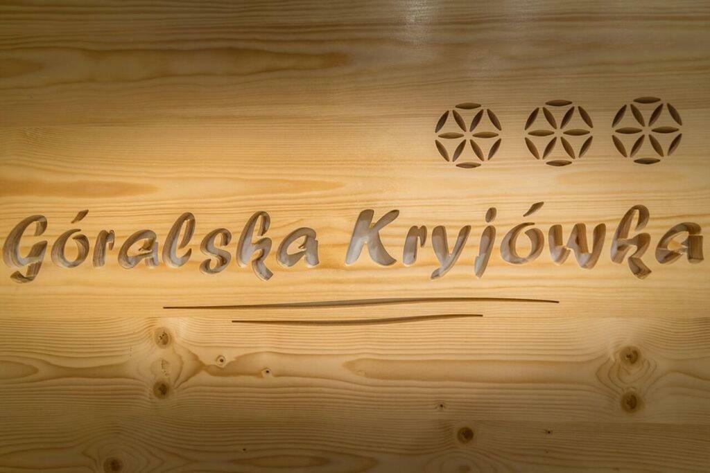 Apartamento Góralska Kryjówka Zakopane Exterior foto